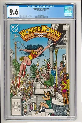 Buy Wonder Woman #14 George Perez Cover CGC 9.6 • 39.98£