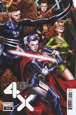 Buy X-men Fantastic Four #4 (of 4) Brooks Connecting Variant (22/07/2020) • 3.15£