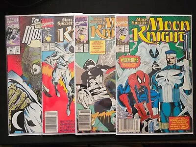 Buy Moon Knight Lot (LOT 4) Marvel Comics 19 20 25 44 Spiderman Punisher FN/VF • 10.27£