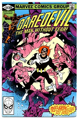 Buy DAREDEVIL #169 F, 2nd Elektra App. Frank Miller C/s/a, Direct Marvel Comics 1981 • 23.72£