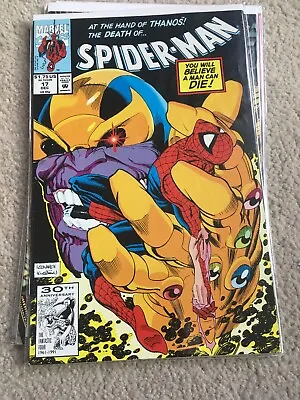 Buy Amazing Spider-man #17  Marvel Comics  1991 Thanos Cover • 5.50£