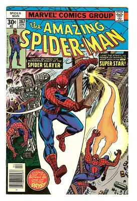 Buy Amazing Spider-man #167 6.5 // 1st Appearance Of Will O' The Wisp Marvel 1977 • 22.39£
