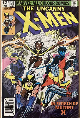 Buy Uncanny X-Men #126 October 1979 Mutant X Revealed As Proteus Nice Key 🔑 Pence • 29.99£