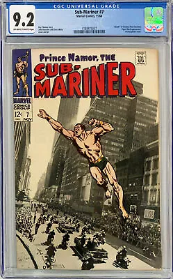Buy Sub-mariner #7 -  - Cgc 9.2 • 175£