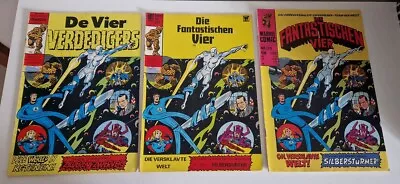 Buy Fantastic Four #123 Dutch/German Triple Set 1973/1978 1st + 2nd Editions FV 120 • 16.30£