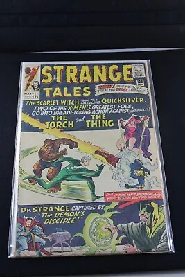 Buy Strange Tales 128 Early Quicksilver & Scarlet Witch App VG- 3.5 • 15.67£