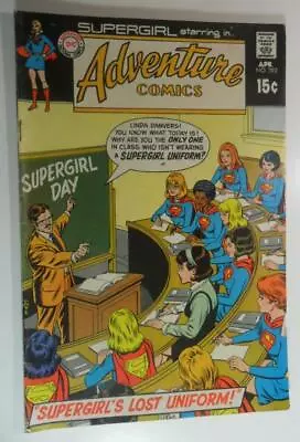 Buy Adventure Comics #392 Dc April 1970 Supergirl Vg//f 5.0 • 9.99£