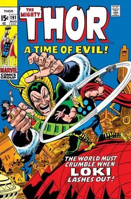 Buy Marvel Comics Thor Vol 1 #191A 1971 4.0 VG 🔑 • 21.68£