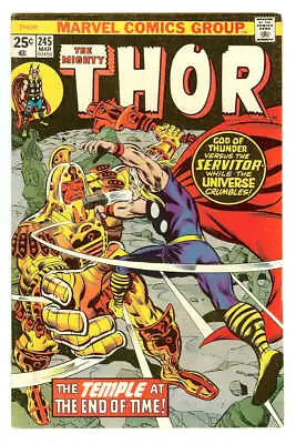 Buy Thor #245 7.5 // 1st Appearance Of He Who Remains Marvel Comics 1976 • 34.37£
