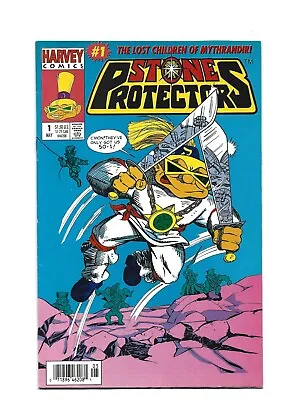 Buy Stone Protectors #1 Harvey Comics 1994 Fn+ Combine Ship • 2.80£