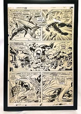 Buy Fantastic Four #73 Pg. 14 By Jack Kirby 11x17 FRAMED Original Art Poster Marvel • 47.99£