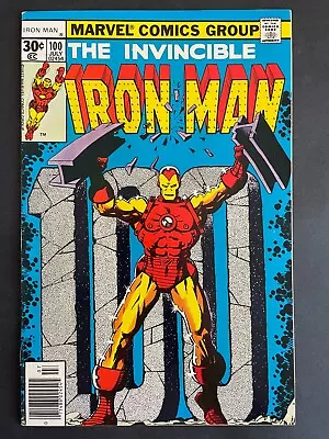 Buy Iron Man #100 - Marvel 1977 Comics • 11.21£