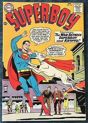 Buy Superboy #118  Jan 1965   • 28.13£