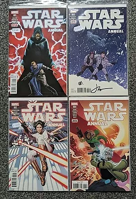 Buy Star Wars Comics Annuals - Gillen, Latour - Marvel - Issues 1 2 3 4 - SIGNED • 8£