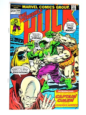 Buy The Incredible Hulk  #164   Fine   1973  Combine Shipping Bx2449 • 13.66£