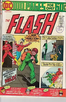 Buy Flash 229 - 1974 - 100 Pages - Green Lantern - Very Fine/Near Mint REDUCED PRICE • 19.99£