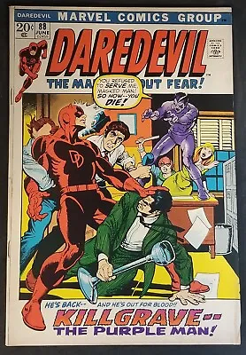 Buy DAREDEVIL #88  Marvel Comics 1972 • 36.19£