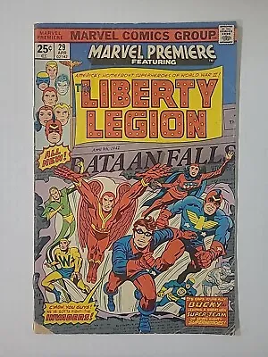 Buy Marvel Premiere 29 Liberty Legion 1976 • 7.20£
