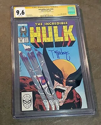 Buy Incredible Hulk #340  (1988) - Signed Todd Macfarlane - CGC 9.6 - Key - MCU • 473.02£