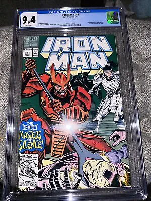 Buy Iron Man #281 (marvel Comics 1992) Cgc 9.4 Nm First Appearance War Machine • 56.25£