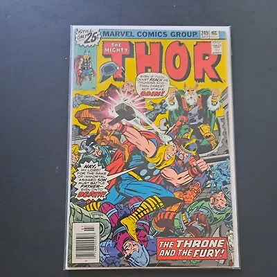 Buy Thor #249 Marvel Comics 1975 Buscema/Sinnott Art VF • 6.35£