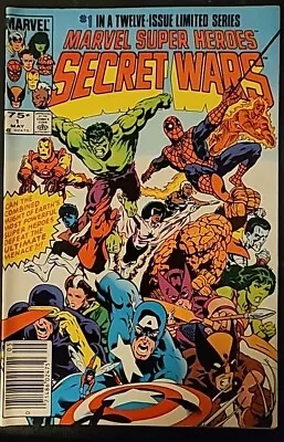 Buy Marvel Super Heroes: Secret Wars #1 • Marvel Comics • May 1984 • 22.39£