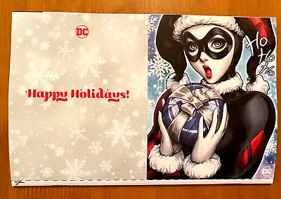 Buy Harley Quinn #34 Artgerm Lau Dc Holiday Card Special Edition  Nm • 4.98£