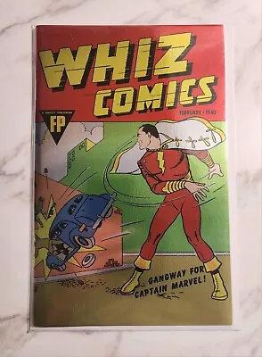 Buy WHIZ COMICS #2 FACSIMILE FOIL MEGACON VARIANT 1st SHAZAM CAPTAIN MARVEL • 23.83£