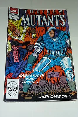 Buy THE NEW MUTANTS Comic - Vol 1 - No 91 - Date 07/1990 - Marvel Comic • 4.99£
