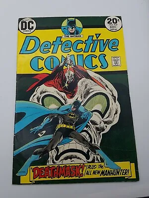 Buy Detective Comics #437_november 1973_batman_ Deathmask ! • 39.41£