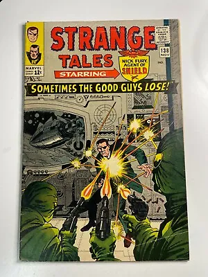Buy Strange Tales #138 Silver Age Marvel Comic Book  • 154.36£