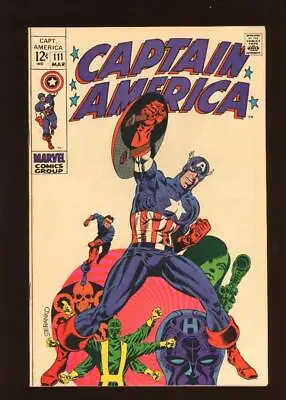 Buy Captain America 111 FN/VF 7.0 High Definition Scans *b20 • 134.35£