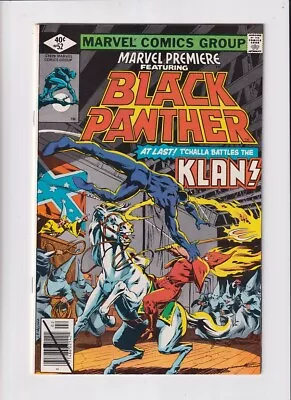 Buy Marvel Premiere (1972) #  52 (7.0-FVF) (2043177) Black Panther 1980 • 25.20£