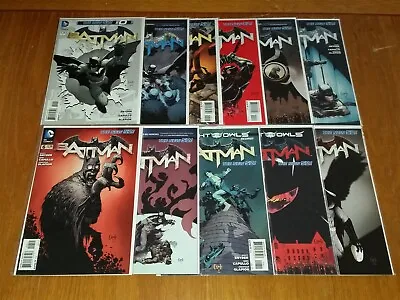Buy Batman #0-52 + #1 & #2 Annual Snyder Dc New 52 Comics High Grade Set 2012 (55) • 219.99£