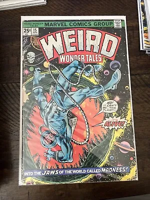 Buy Weird Wonder Tales #15 - STAN LEE & JACK KIRBY (Marvel, 1976) Low-Grade Reader • 4.73£