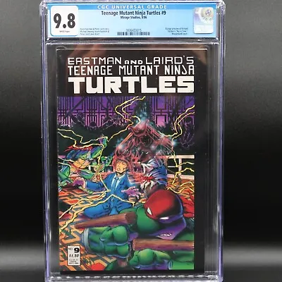 Buy Teenage Mutant Ninja Turtles #9 -🔑 1st Cover Appearance Of Splinter -CGC GRADED • 459.72£