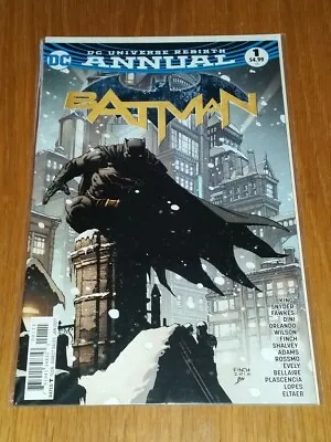 Buy Batman Annual #1 Dc Universe Rebirth January 2017 Nm+ (9.6 Or Better) • 19.99£