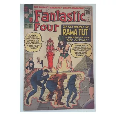 Buy Fantastic Four (1961 Series) #19 In Very Good + Condition. Marvel Comics [p@ • 177.16£
