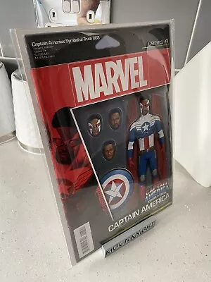 Buy Captain America Symbol Of Truth #3 (2022) 1st Print Action Figure • 4£