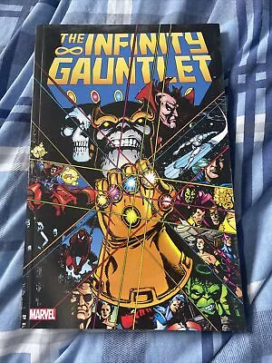 Buy Marvel: The Infinity Gauntlet (Starlin, Perez, Lim) - Paperback Graphic Novel • 15£