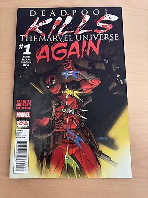Buy Deadpool Kills The Marvel Universe Again No 1 (2017). • 0.99£