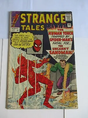 Buy Strange Tales 115 HumanTorch+Sandman+Origin/Dr Strange+Spiderman  Tight Staples • 75£