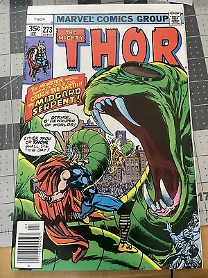 Buy The Mighty Thor 273 1978 Higher Grade. Combined Shipping • 12.05£