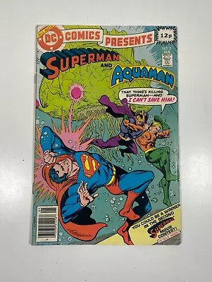 Buy DC COMICS PRESENTS # 5 (Jan 1979) Superman And Aquaman. UK Price Variant • 3.99£
