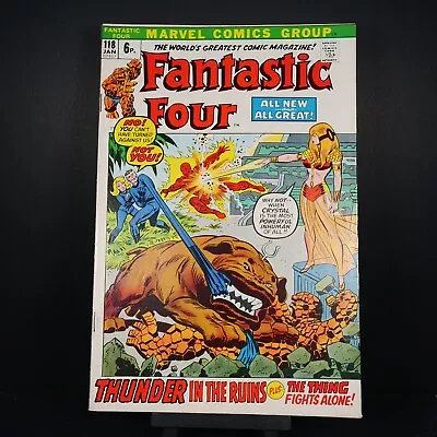 Buy Fantastic Four #118 - Marvel Comics - 1972 - 8.5 • 19.49£