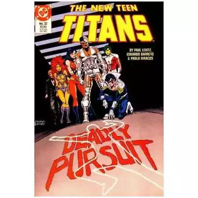 Buy New Teen Titans (1984 Series) #32 In Near Mint Minus Condition. DC Comics [a% • 1.82£