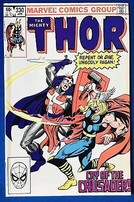 Buy Thor #330 (1983) 1st APP Of The Crusader; Marvel Comics; FN+ • 2.77£