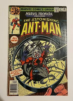 Buy Marvel Premiere #47 - First Appearance Of Scott Lang As Ant-Man! Signed Copy • 150£