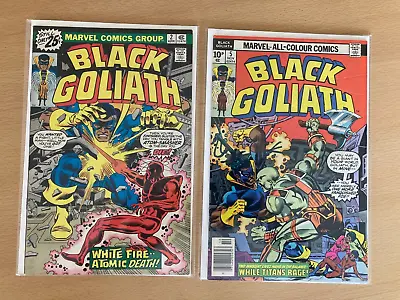 Buy Black Goliath 2, 3 – Bronze Age Marvel Comics – FN Grades • 4.99£