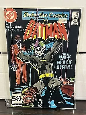Buy 1985 DC Detective Comics Starring Batman #553 The Mask Of Black Death! VF +/- • 14.39£